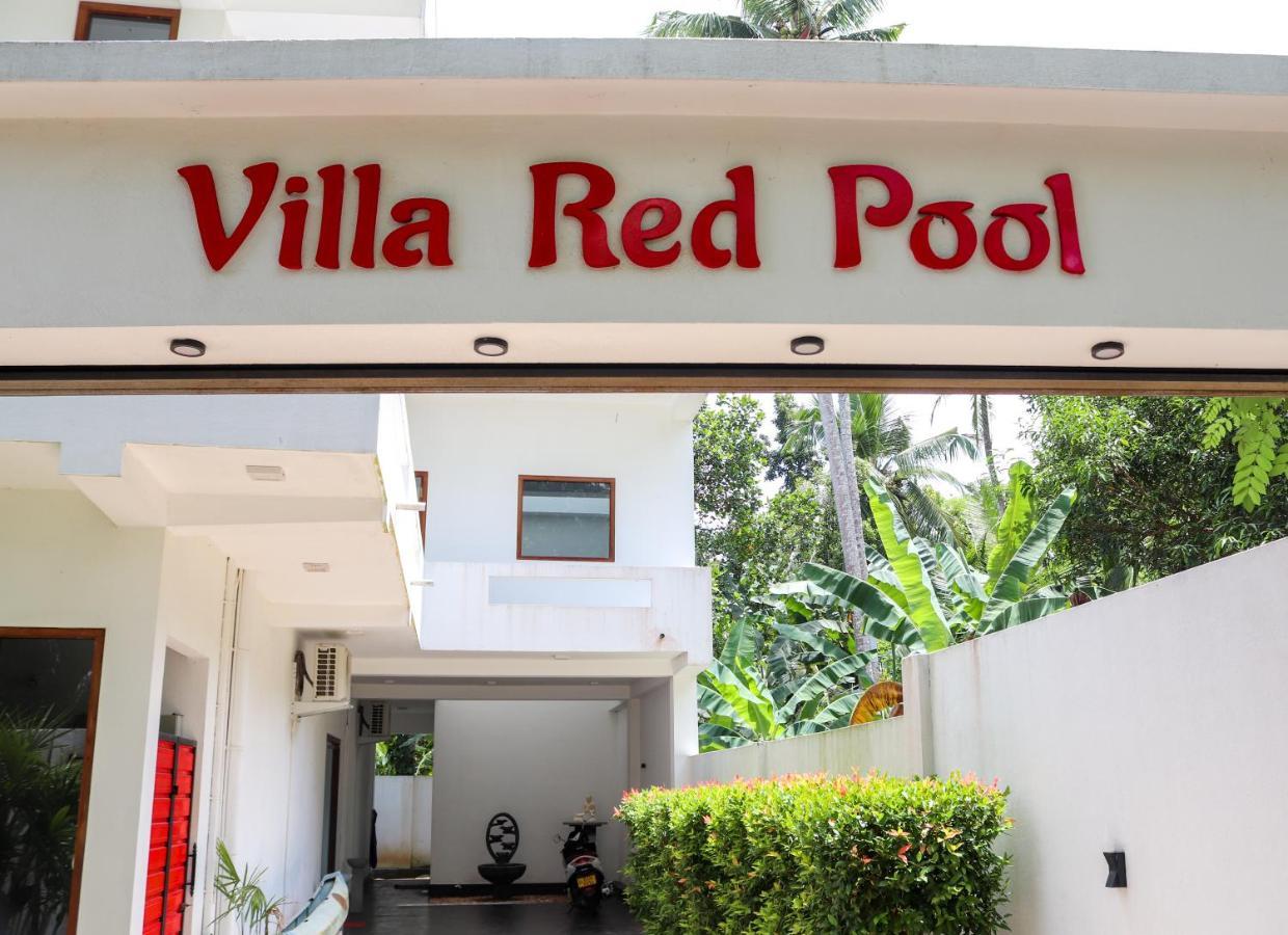 Villa Red Pool ヒッカドゥワ エクステリア 写真